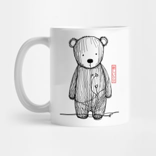 sad bear Mug